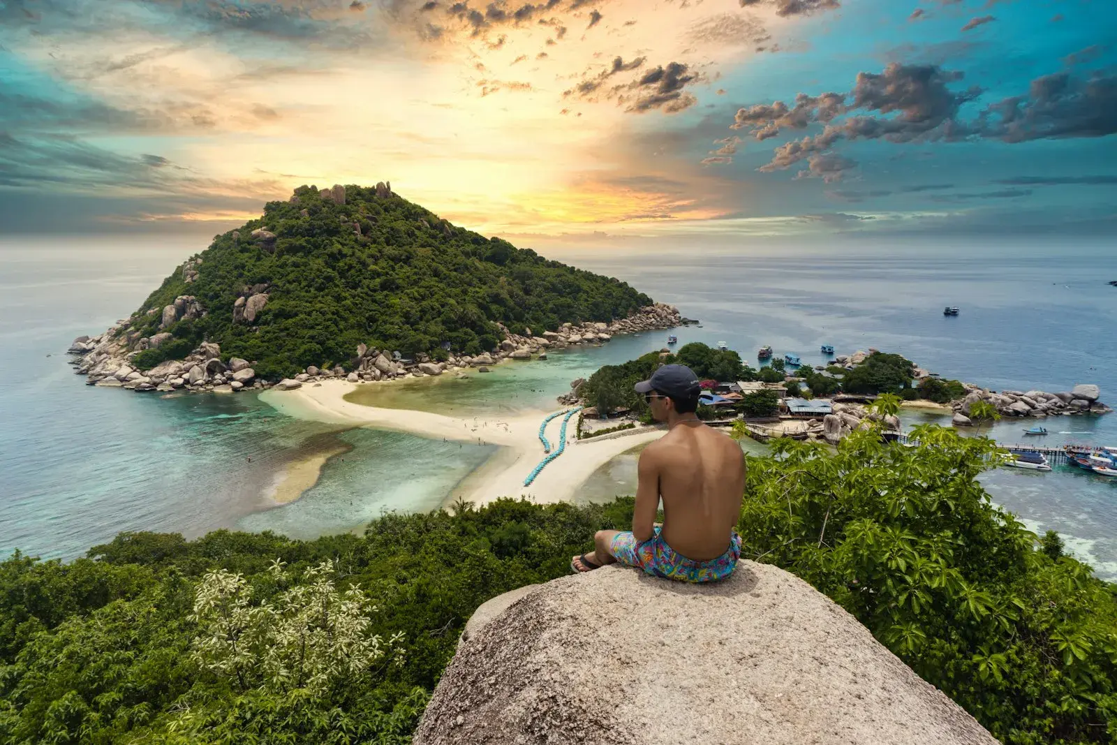 Ko Pha Ngan: chess lessons backdrop